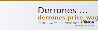 Derrones Macedon Price and Waggoner 1975 25-27 — CANOA