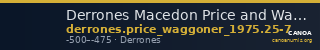 Derrones Macedon Price and Waggoner 1975 25-27 — CANOA