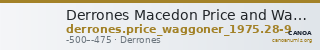 Derrones Macedon Price and Waggoner 1976 28-29 — CANOA