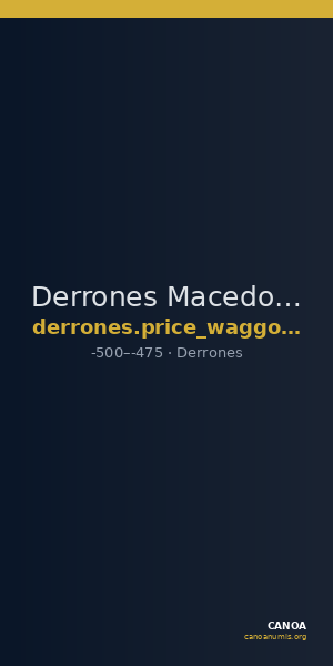 Derrones Macedon Price and Waggoner 1976 38 — CANOA
