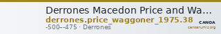 Derrones Macedon Price and Waggoner 1976 38 — CANOA