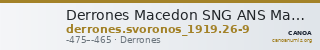 Derrones Macedon SNG ANS Macedonia 935 — CANOA