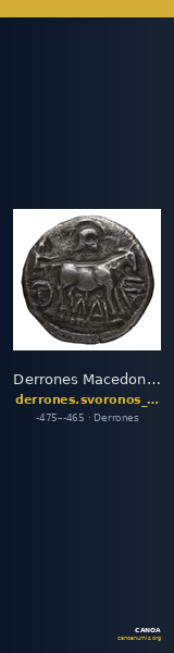 Derrones Macedon Svoronos 1919 7-17 — CANOA