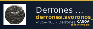 Derrones Macedon Svoronos 1919 7-17 — CANOA