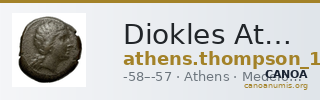 Diokles Athens Thompson 1961 1259-1262 — CANOA