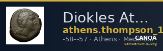 Diokles Athens Thompson 1961 1259-1262 — CANOA