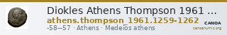 Diokles Athens Thompson 1961 1259-1262 — CANOA