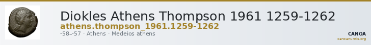 Diokles Athens Thompson 1961 1259-1262 — CANOA