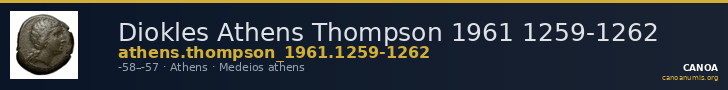 Diokles Athens Thompson 1961 1259-1262 — CANOA