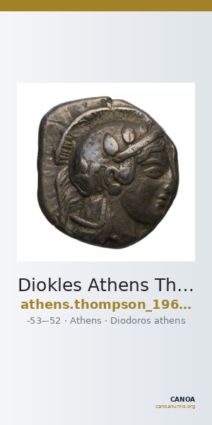 Diokles Athens Thompson 1961 1269-1270 — CANOA