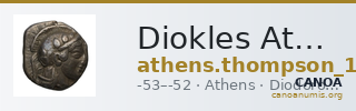 Diokles Athens Thompson 1961 1269-1270 — CANOA