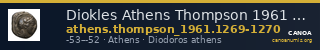 Diokles Athens Thompson 1961 1269-1270 — CANOA