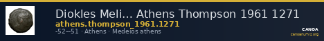 Diokles Meli… Athens Thompson 1961 1271 — CANOA