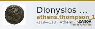 Dionysios Athens Thompson 1961 552bis-579 — CANOA