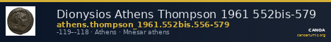Dionysios Athens Thompson 1961 552bis-579 — CANOA