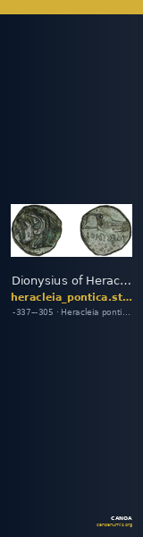Dionysius of Heracleia Heracleia Pontica Stancomb 2009 Type 3 — CANOA