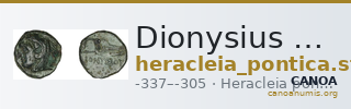 Dionysius of Heracleia Heracleia Pontica Stancomb 2009 Type 3 — CANOA