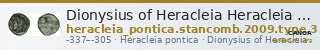 Dionysius of Heracleia Heracleia Pontica Stancomb 2009 Type 3 — CANOA