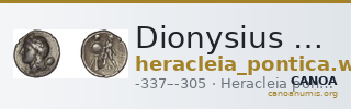 Dionysius of Heracleia Heracleia Pontica Waddington 1908 38-40 — CANOA
