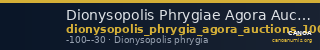 Dionysopolis Phrygiae Agora Auctions 100 (2021) 54 — CANOA