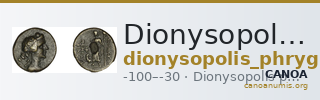 Dionysopolis Phrygiae Von Aulock 1987 6-23 — CANOA
