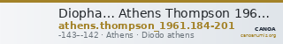 Diopha… Athens Thompson 1961 184-201 — CANOA