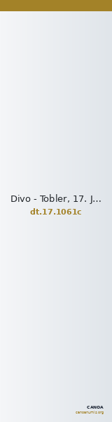 Divo - Tobler, 17. Jh. 1061c — CANOA