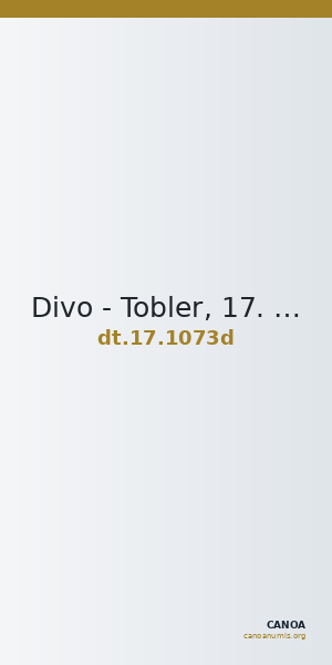 Divo - Tobler, 17. Jh. 1073d — CANOA