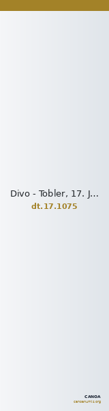 Divo - Tobler, 17. Jh. 1075 — CANOA