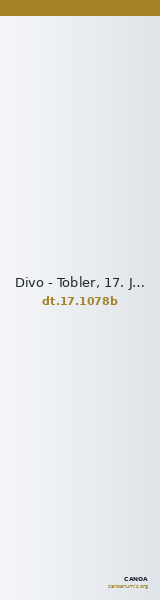Divo - Tobler, 17. Jh. 1078b — CANOA