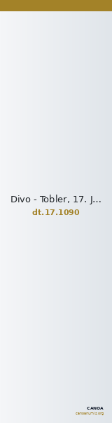 Divo - Tobler, 17. Jh. 1090 — CANOA