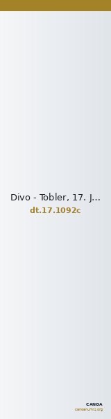 Divo - Tobler, 17. Jh. 1092c — CANOA