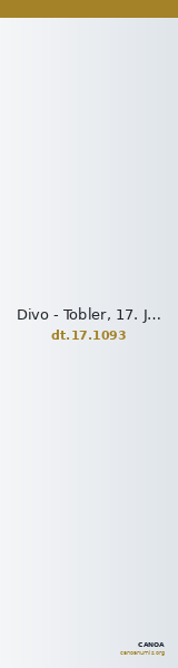 Divo - Tobler, 17. Jh. 1093 — CANOA