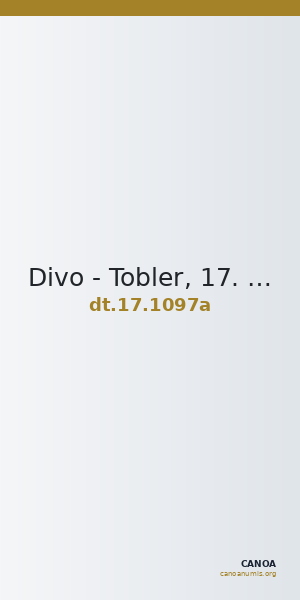 Divo - Tobler, 17. Jh. 1097a — CANOA