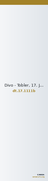 Divo - Tobler, 17. Jh. 1111b — CANOA