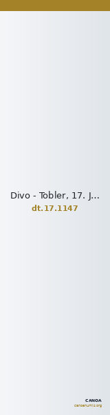Divo - Tobler, 17. Jh. 1147 — CANOA