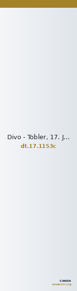 Divo - Tobler, 17. Jh. 1153c — CANOA