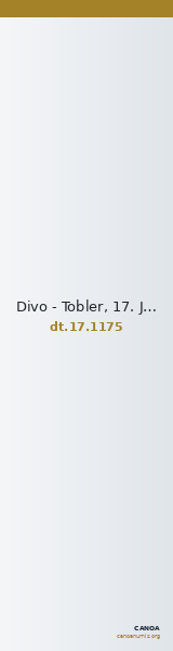 Divo - Tobler, 17. Jh. 1175 — CANOA