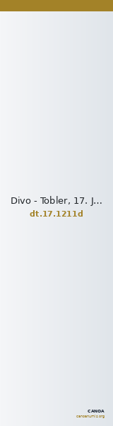 Divo - Tobler, 17. Jh. 1211d — CANOA