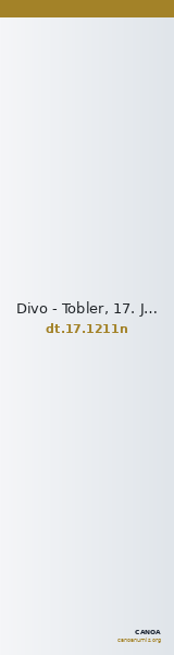 Divo - Tobler, 17. Jh. 1211n — CANOA