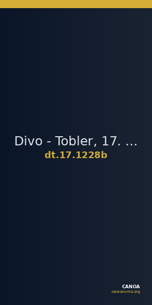 Divo - Tobler, 17. Jh. 1228b — CANOA