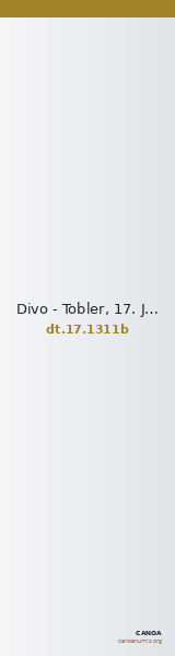 Divo - Tobler, 17. Jh. 1311b — CANOA
