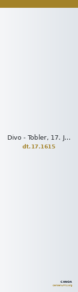 Divo - Tobler, 17. Jh. 1615 — CANOA