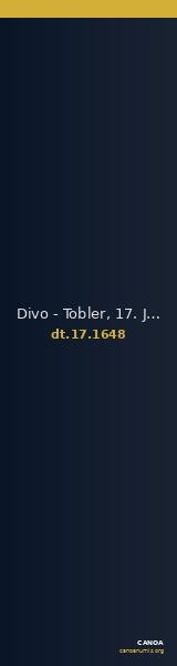 Divo - Tobler, 17. Jh. 1648 — CANOA