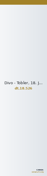 Divo - Tobler, 18. Jh. 526 — CANOA