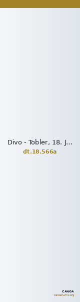 Divo - Tobler, 18. Jh. 566a — CANOA