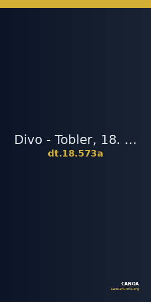 Divo - Tobler, 18. Jh. 573a — CANOA