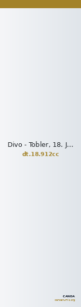 Divo - Tobler, 18. Jh. 912cc — CANOA