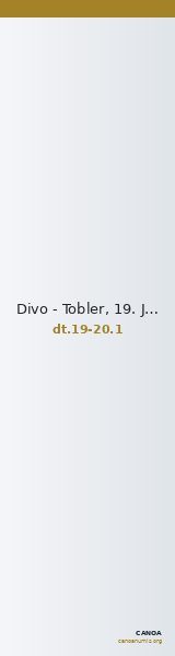 Divo - Tobler, 19. Jh. / 20 Jh. 1 — CANOA
