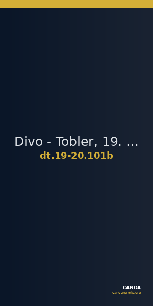 Divo - Tobler, 19. Jh. / 20 Jh. 101b — CANOA